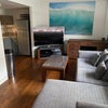 Photo 4: L shaped sofa, Full size Desk and 65" Curved 3D TV 