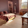Photo 2: The purple bedroom...