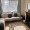 Photo 3: large front room seating area with fireplace and cinema