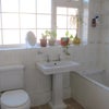 Photo 2: Sunlit bathroom
