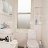 Photo 5: Modern tiled bathroom, heated mirror and towel rails