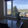 Photo 3: Desk and view from big  bedroom- available