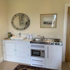 Photo 7: sink, cooker,hob & fridge