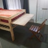 Photo 6: Large fold-down desk in bedroom