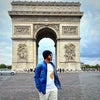 Photo 6: Like to travel. This was me in Paris.