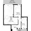 Photo 6: Floorplan - bedroom 2 is for rent