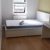 Photo 3: The bedroom is bigger than it looks - my bad photography skills are to blame for this. 