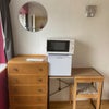 Photo 2: Chest of drawers, Fridge, Microwave, Desk and Chair