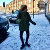Photo 3: A flatmate who dances in the snow 