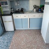 Photo 7: fridge freezer and cupboards