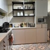 Photo 4: 1 year old kitchen with new patterned tile floor
