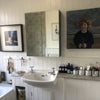 Photo 7: Bathroom showing corner of bath & sink
