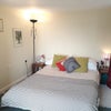 Photo 2: Bedroom end of bed/living room