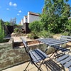 Photo 6: Sunny garden with beer fridge 
