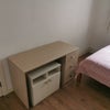 Photo 4: Desk and bedside table