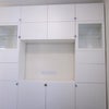 Photo 3: Door and drawer wall unit with space for your own tv.  This is opposite the sofa