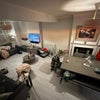 Photo 2: The Shared Living Room w. Smart Tv, 2 Sofa’s & Large Dining Table