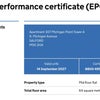 Photo 8: Energy Certificate for the property