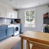 Photo 5: Spacious, shared dine-in kitchen with dishwasher and laundry washer-dryer.