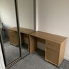 Photo 2: Mirrored wardrobe (desk no longer there)