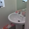 Photo 5: Sink and mirror in your ensuite. There are also 2 communal toilets and 1 communal bathroom (shown in