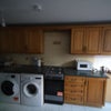 Photo 7: Kitchen with two washing machine,fridge gas hob,,microwave