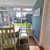 Photo 4: Conservatory dining room with central heating for all year round use.