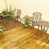 Photo 5: Patio with cast iron garden tables and chairs
