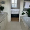 Photo 6: onw bathroom with a bathtub/ shower and toilet 