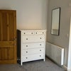 Photo 2: Chest of drawers & wall mirror