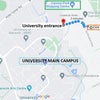 Photo 4: House location - 2 minutes walk to university entrance