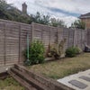 Photo 6: LARGE GARDEN now painted black fence and nearly completed