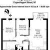 Photo 3: The floor plan (Bedroom 1)