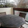 Photo 3: the balcony overlooks green pedestrian path over the Little Venice canal