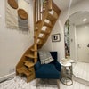 Photo 2: Spiral Stairs up to the mezzanine