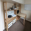 Photo 3: Single bedroom with fold out desk