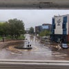 Photo 2: Window view of Aston university campus