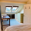 Photo 3: the spare room - showing velux windows & storage
