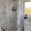 Photo 8: Stylish new bathroom with a bathtub