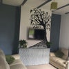 Photo 4: Living Room, leather suite & 42"