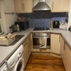 Photo 8: Kitchen with dishwasher and fridge