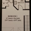 Photo 8: Floor plan of bedroom and ensuite