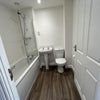 Photo 5: Shared bathroom has a lock