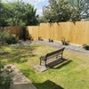 Photo 3: Garden with seating area and patio