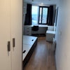 Photo 1: There is one small-double-size bed in the room with mattress, and a private bathroom. Shared kitchen