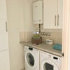 Photo 5: Washing machine and tumble dryer included