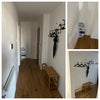 Photo 2: This is the front entrance of the apartment with hooks, shoe racks and sanitizer essentials. All tha