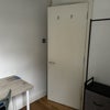 Photo 5: Table and chair, clothing rail with drawers.