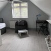 Photo 2: Double bean bag and desk