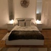 Photo 2: Your bedroom, wooden floors, central heating walk in wardrobe, desk, large window & high ceiling